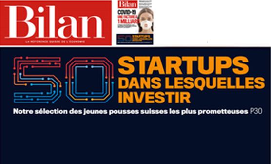 Financial magazine Bilan ranks MIKAJAKI in top 50 Swiss startups